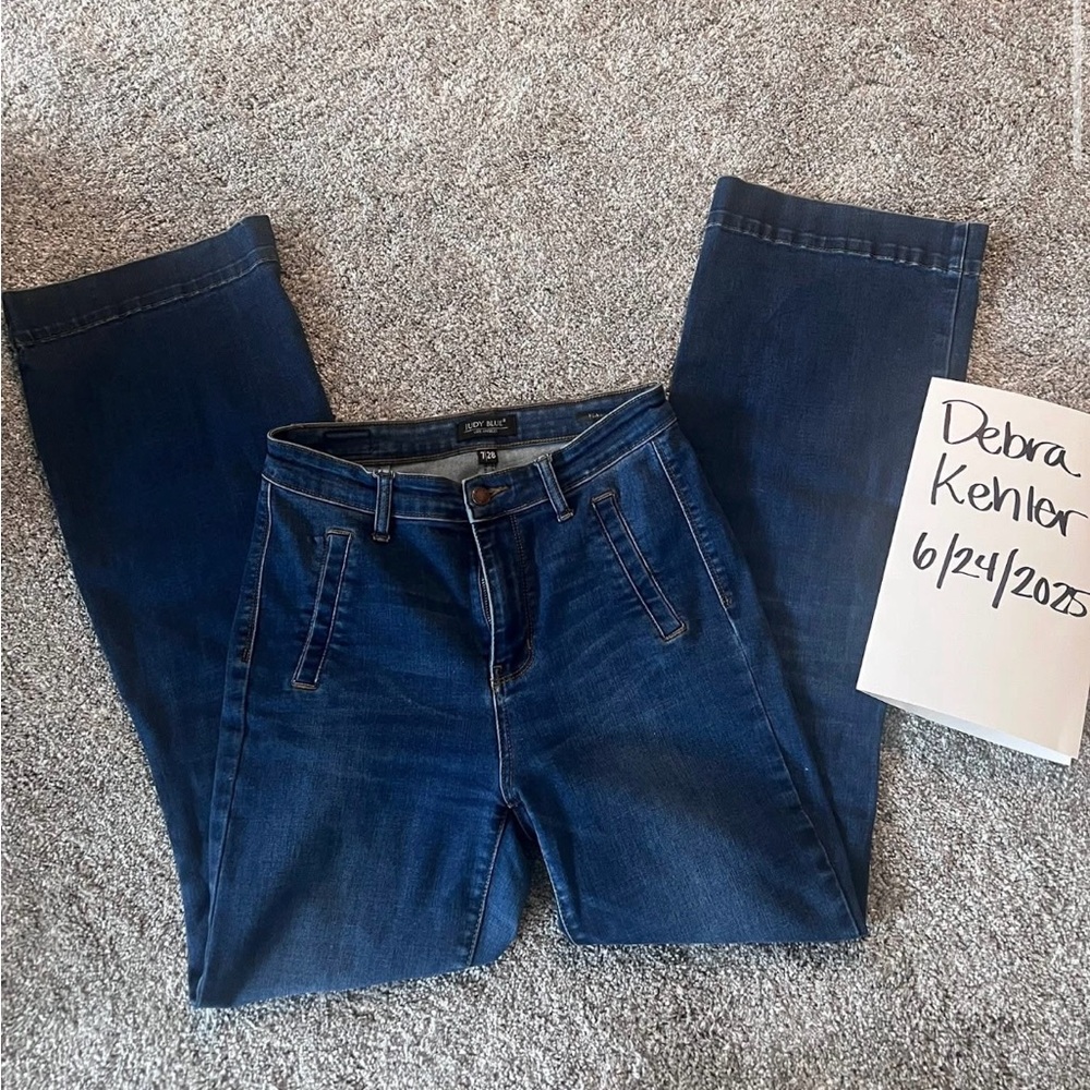 Judy blue size 7 trouser jeans